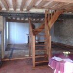 ouverture mur intérieur en pierres