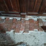 Dépose et repose de tommettes dans un château